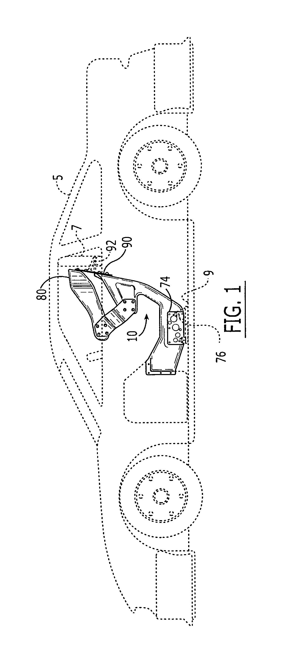 Molded safety seat