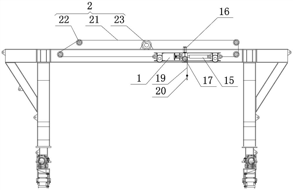 In-tunnel double-station-track concrete tanker non-occupation transferring method