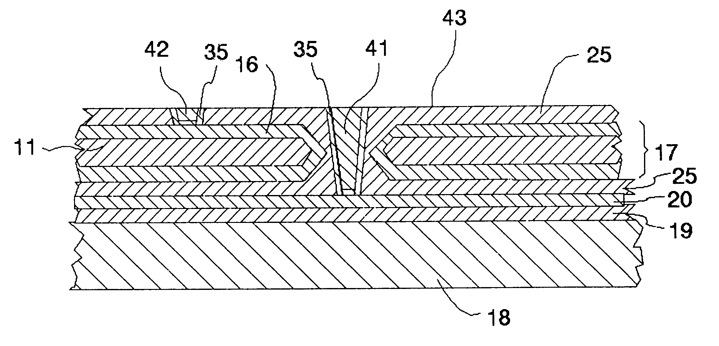 Structure and process for thin film interconnect