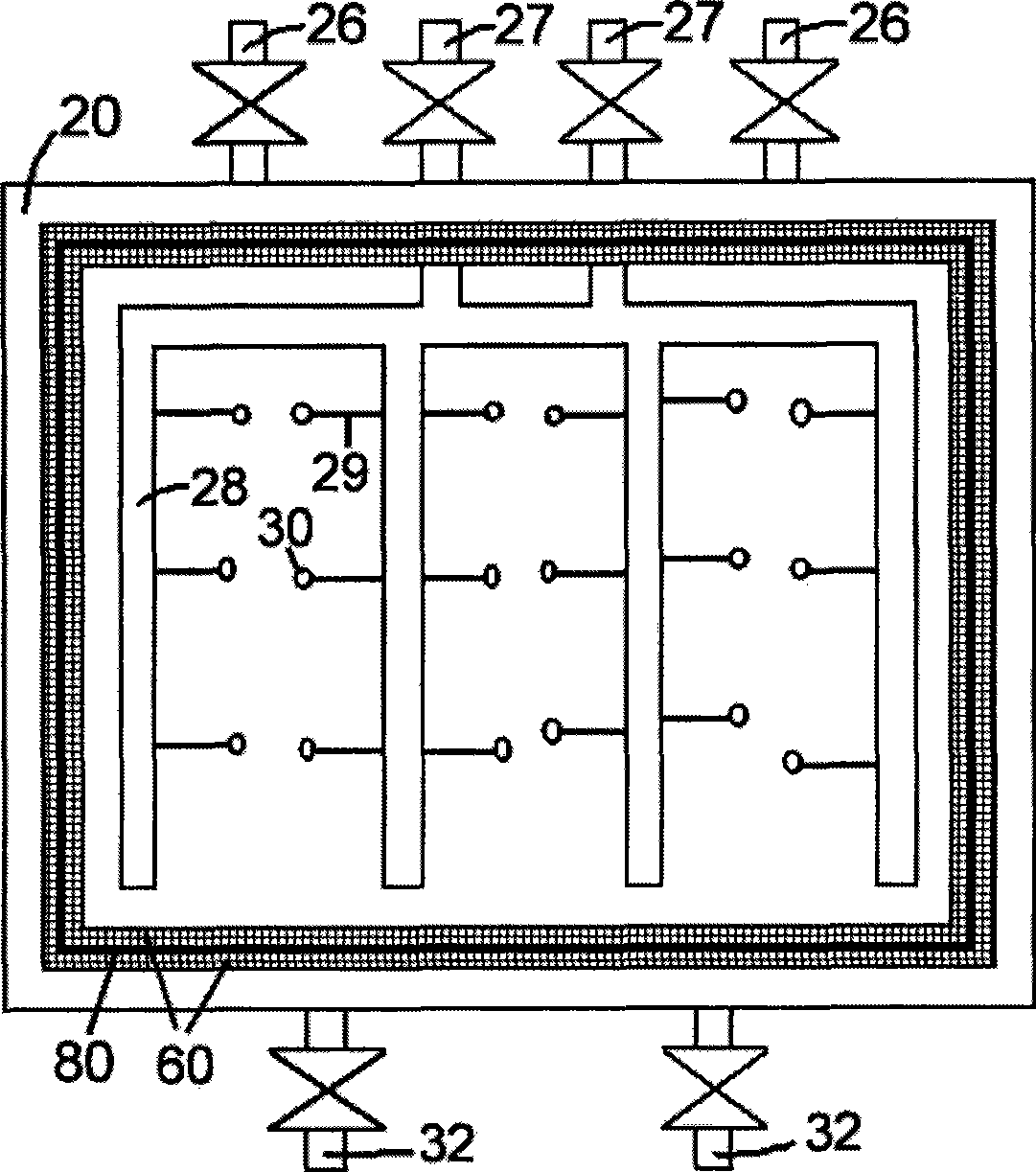 Energy-saving high-efficiency foaming molding mold