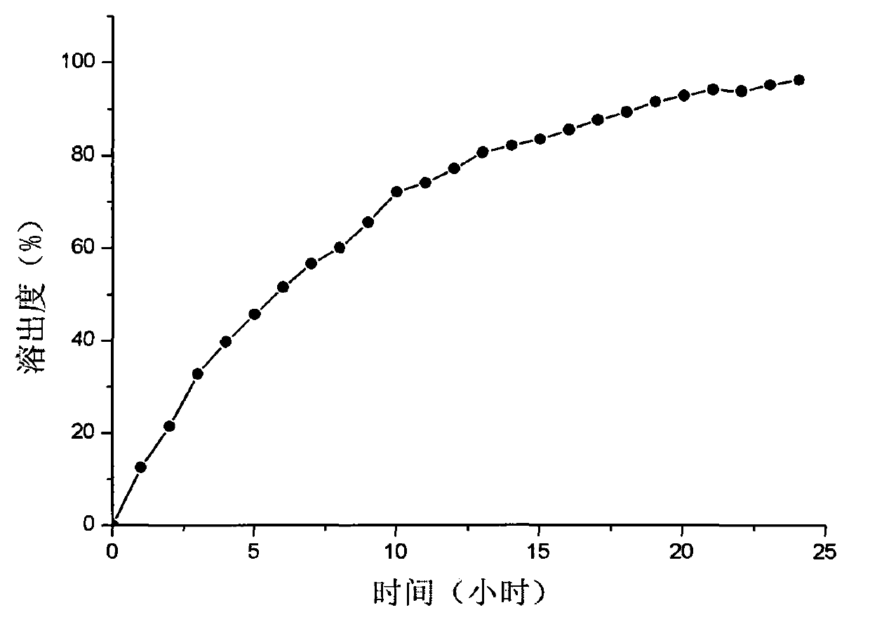 Metoprolol controlled release mixed matrix tablet and preparation method thereof