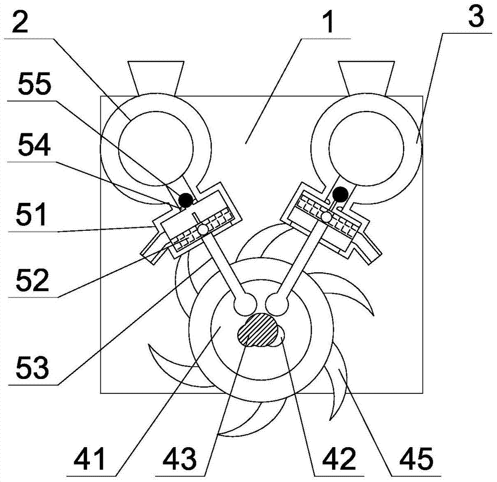 A kind of spaced interplanting combined sowing equipment