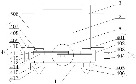 A water conservancy and environmental protection channel slope protection mechanism