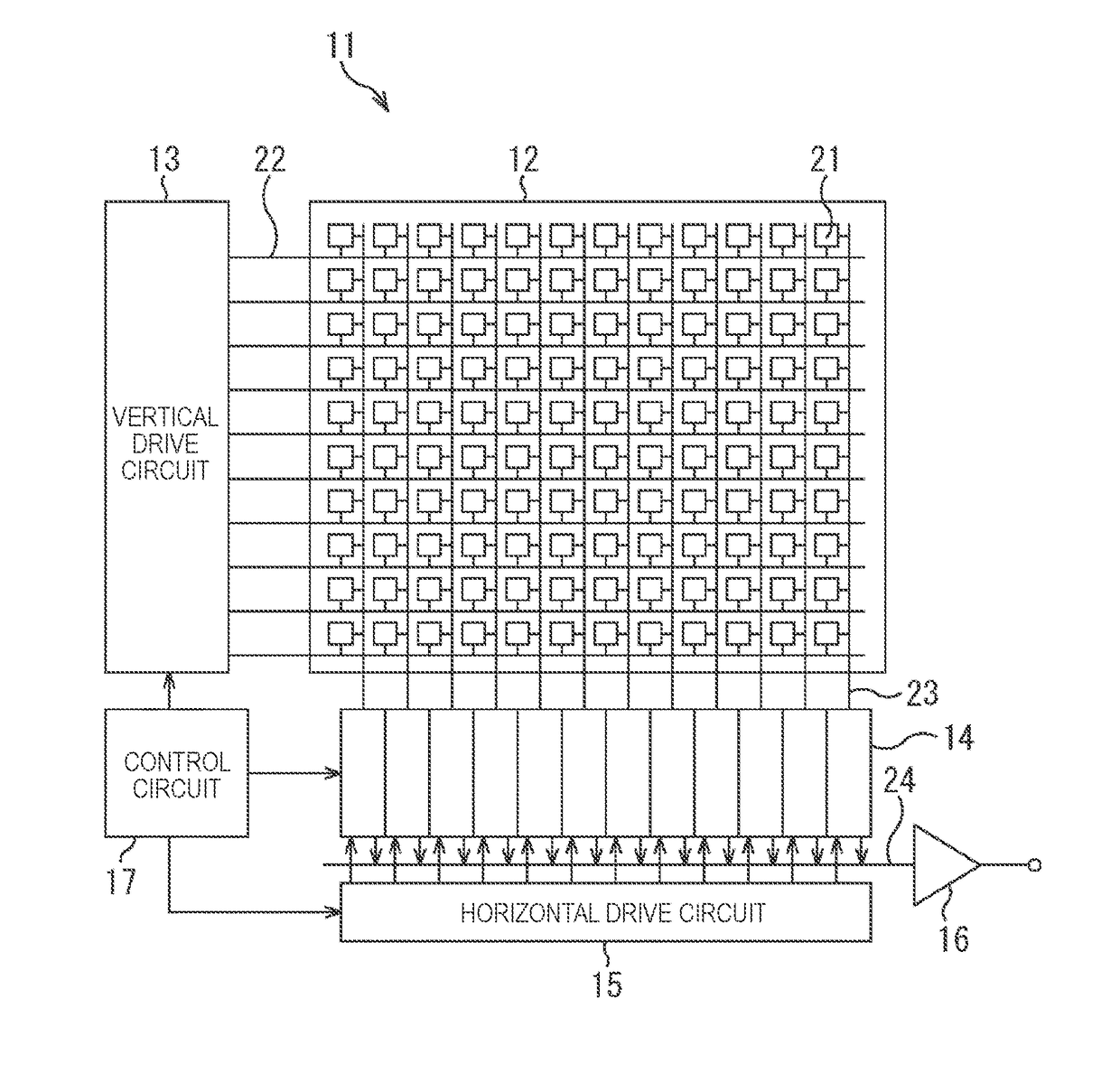 Solid-state image sensor, driving method, and electronic apparatus