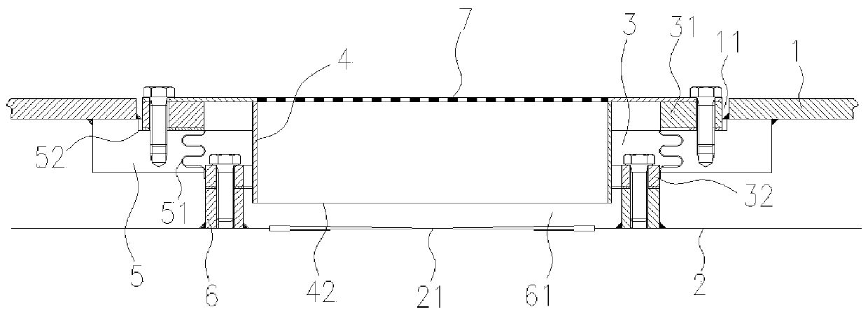 Oil return connecting device