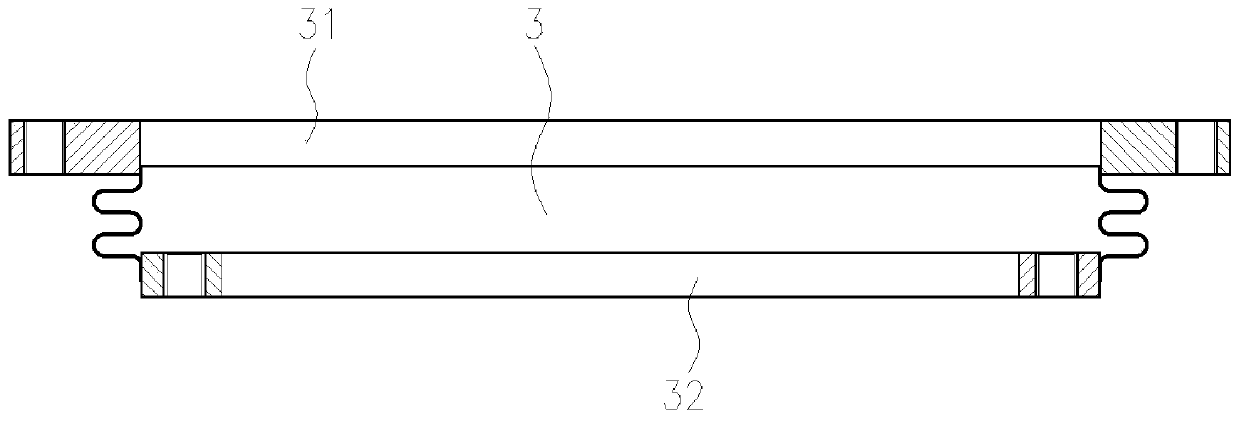 Oil return connecting device