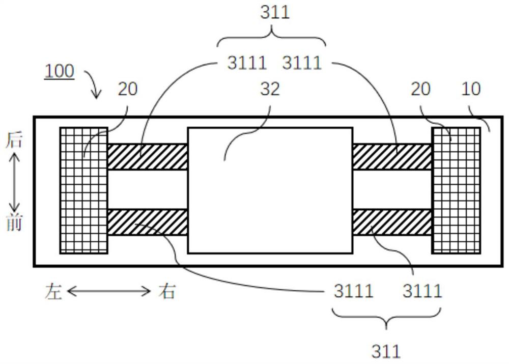 Micro-mechanical film structure of MEMS device and MEMS device