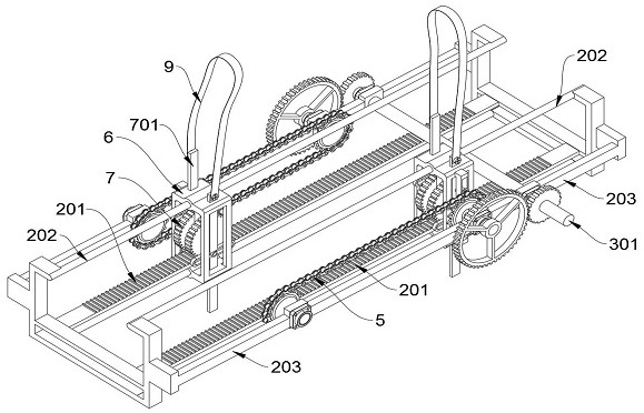 A titanium alloy slingshot grinding device