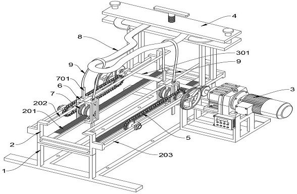 A titanium alloy slingshot grinding device