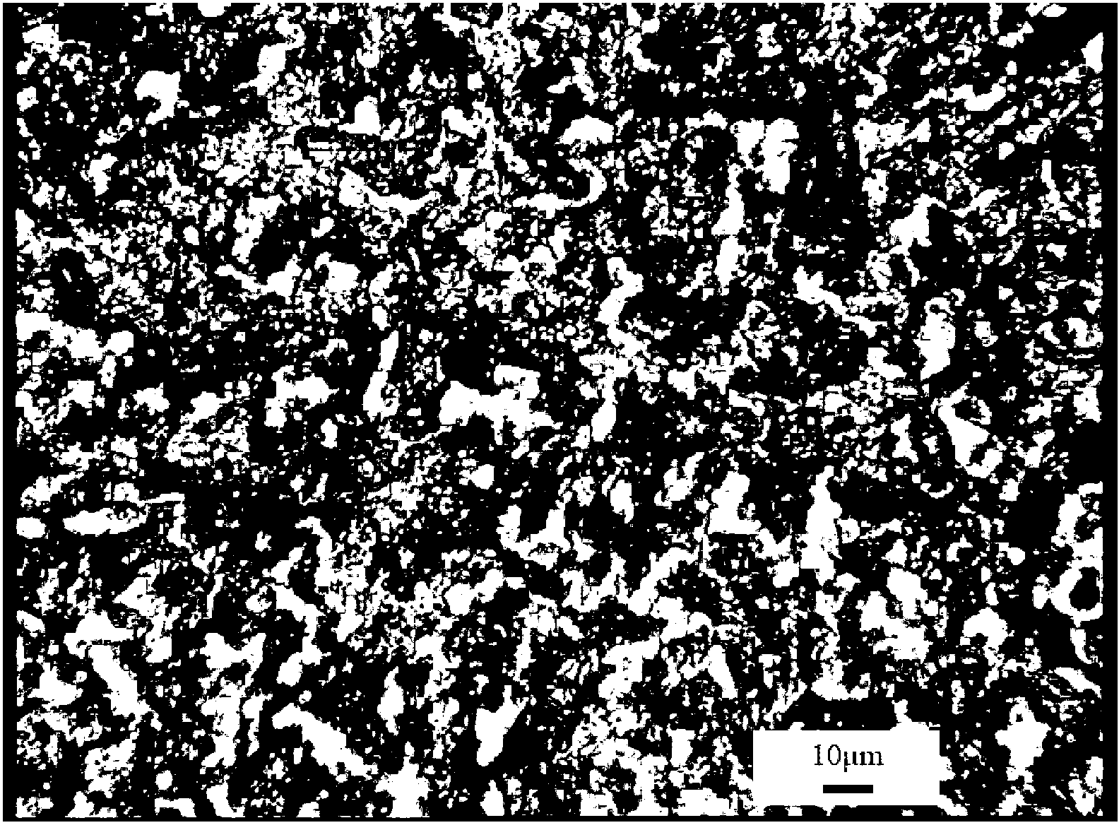 Production method of chromium-aluminium alloy target material