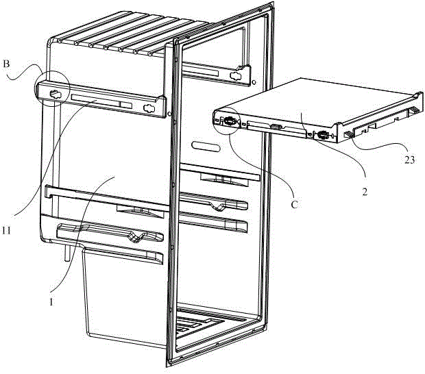 Refrigeration equipment heat preservation box and refrigeration equipment