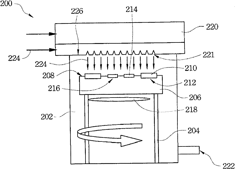 Metal-organic chemical vapor deposition machine