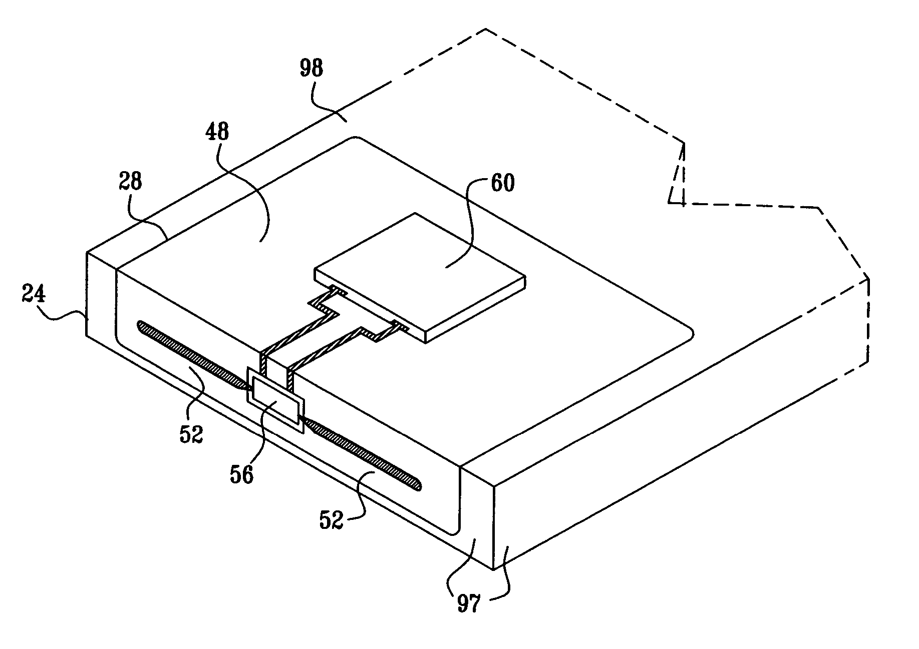 Battery-assisted backscatter RFID transponder