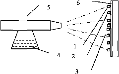 Plasma panel display adopting mixed protection layer and preparation method of mixed protection layer