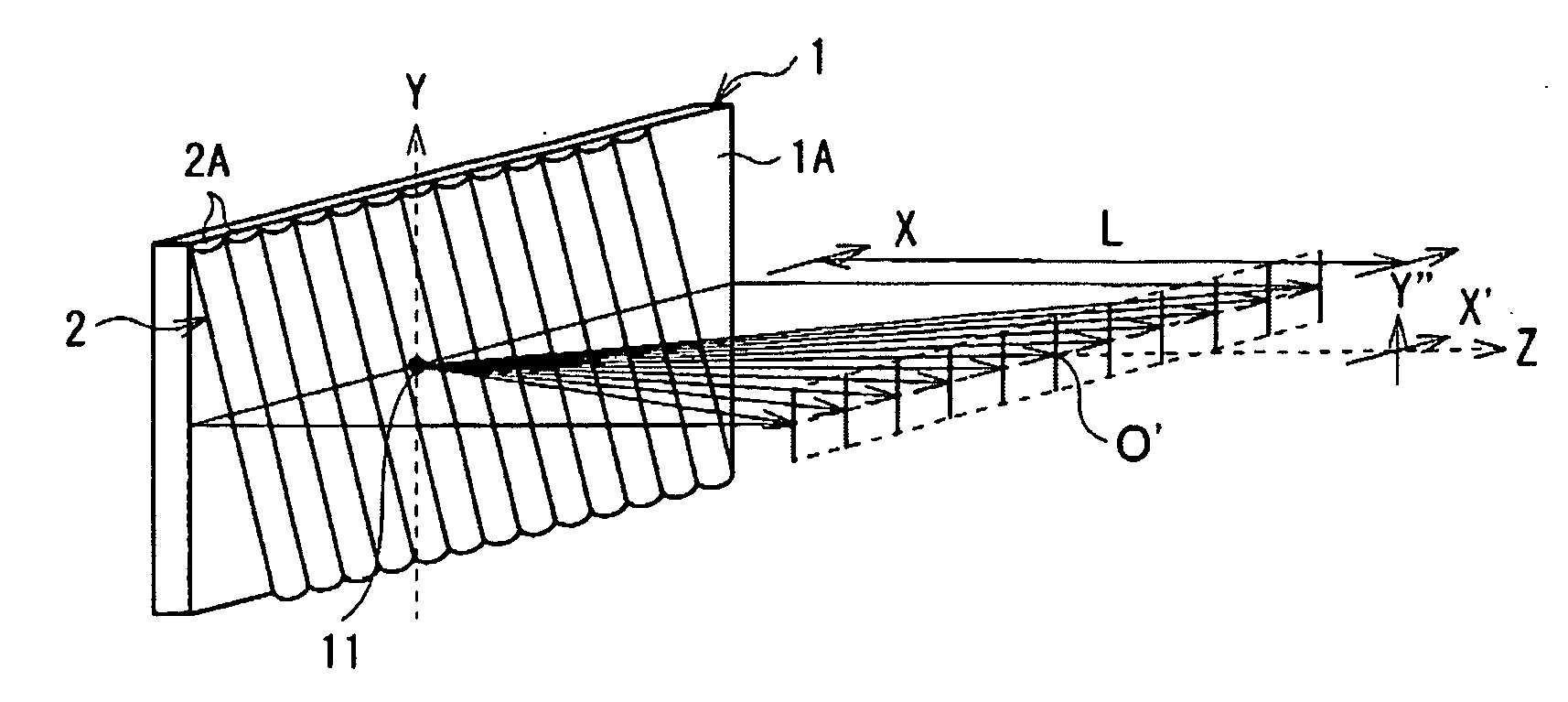 Spacial image display