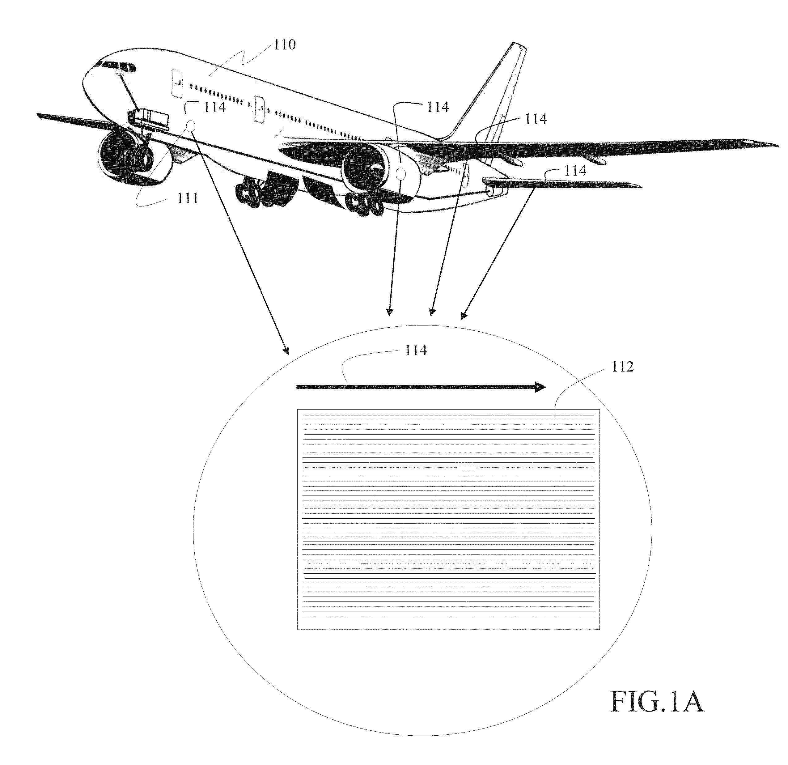 Reduced solar absorptivity applique having spaced riblets with pigmented coloration