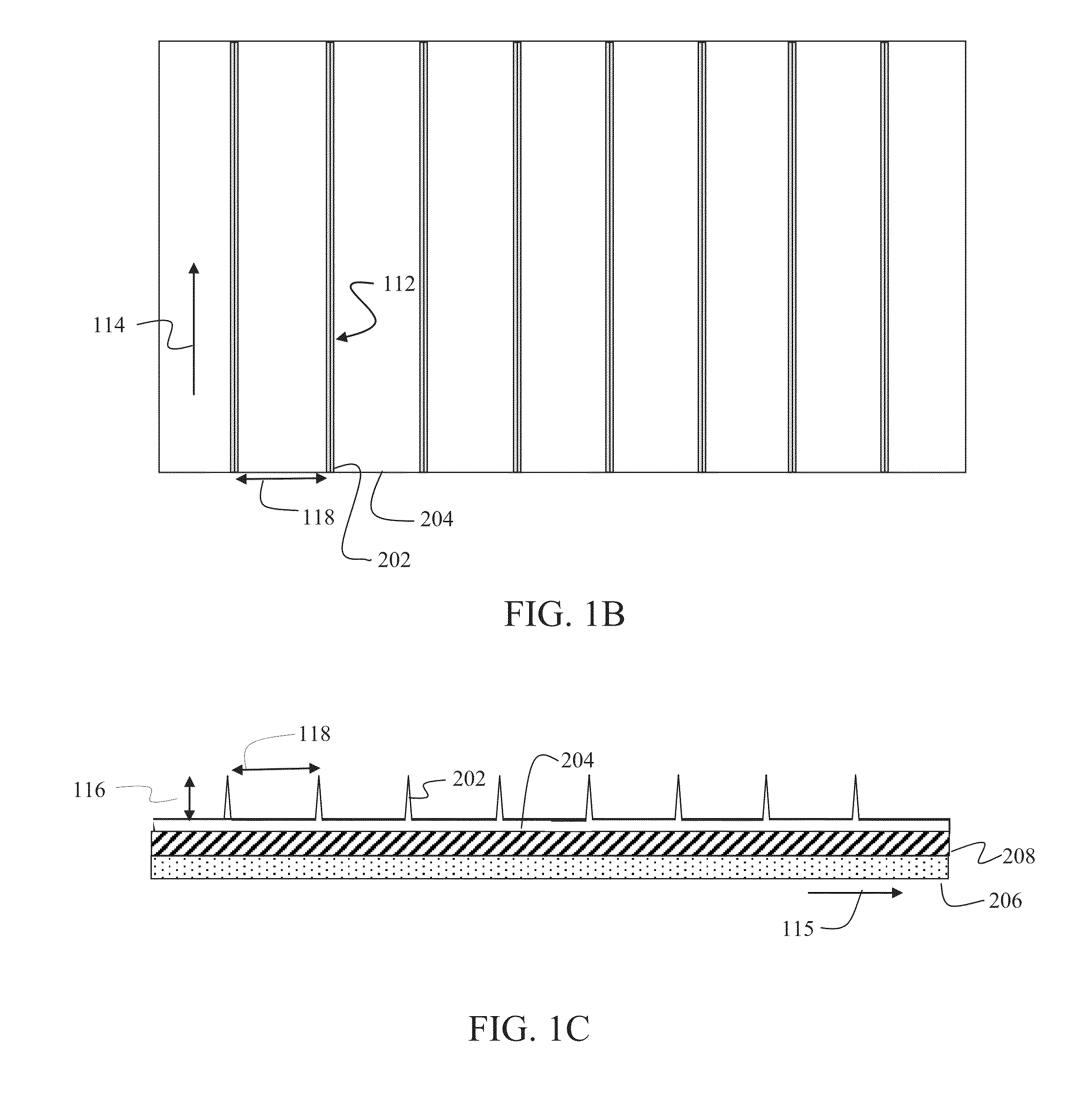 Reduced solar absorptivity applique having spaced riblets with pigmented coloration