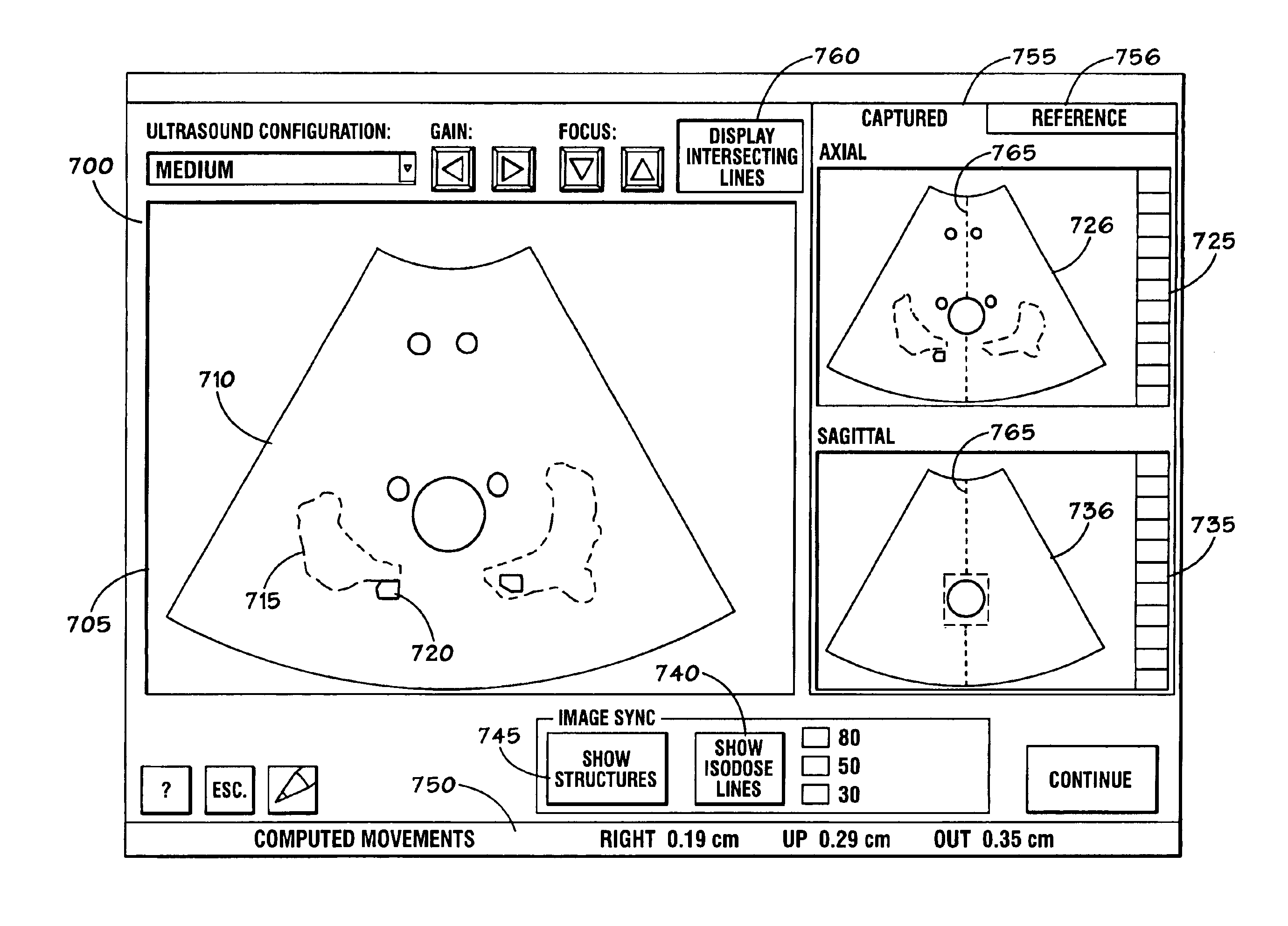 Method and apparatus for target position verification