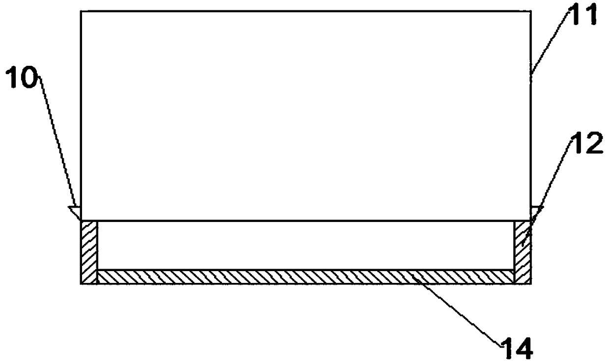 Paper box gluing device