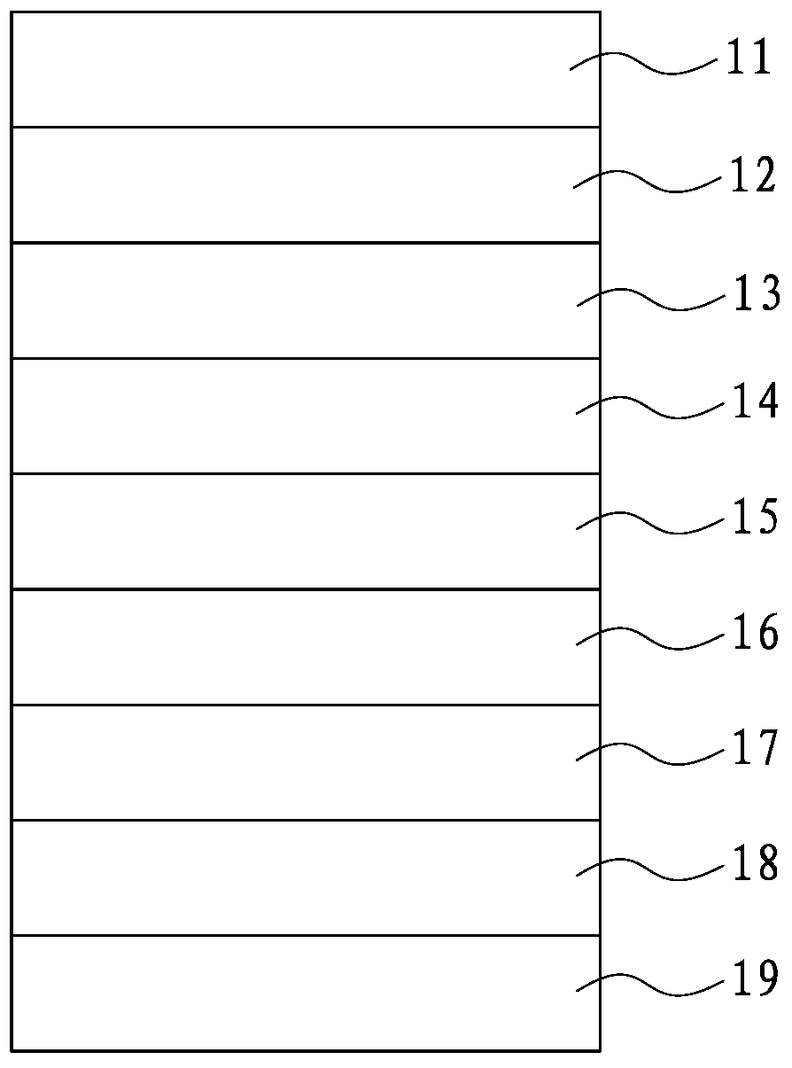 A light-emitting diode with electrode light output