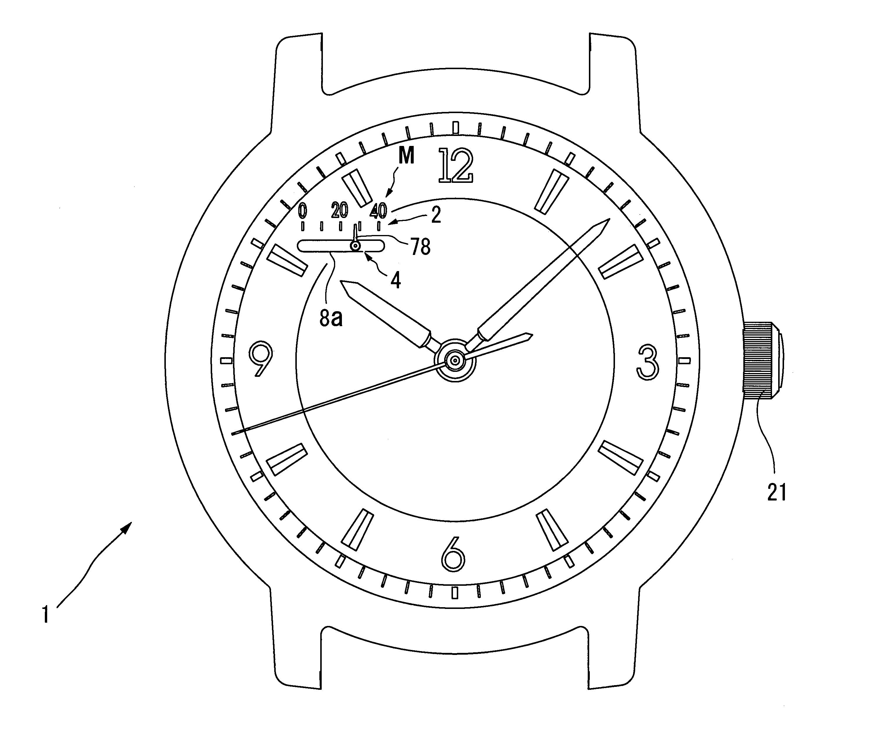 Power reserve display mechanism and mechanical timepiece having the same