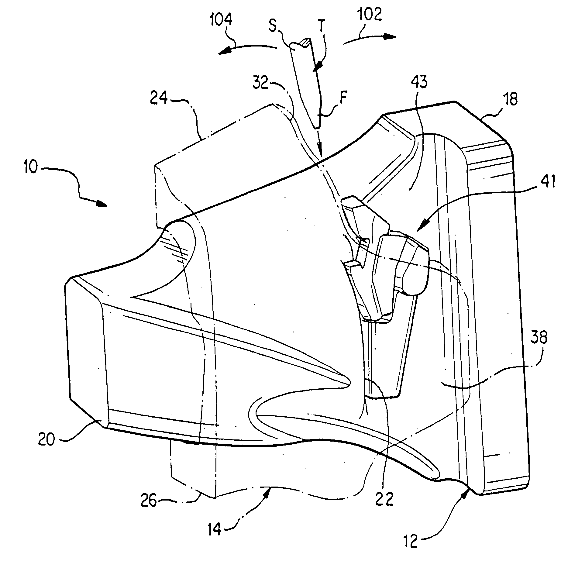 Coupling for excavating wear part