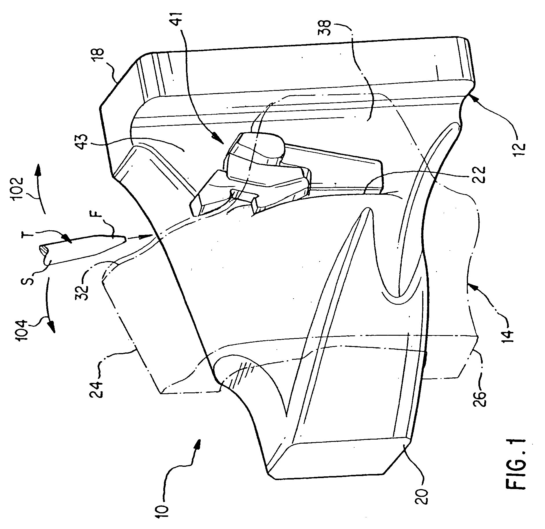 Coupling for excavating wear part