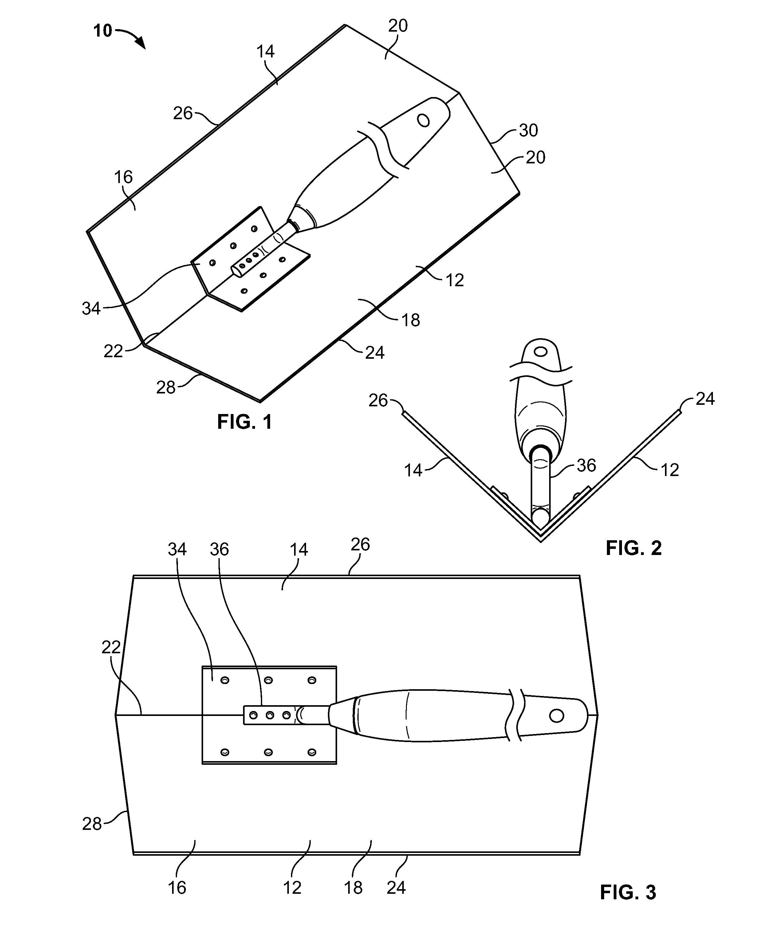 Tool for Finishing Drywall Corners with Elongated Blade Members and Extended Handle