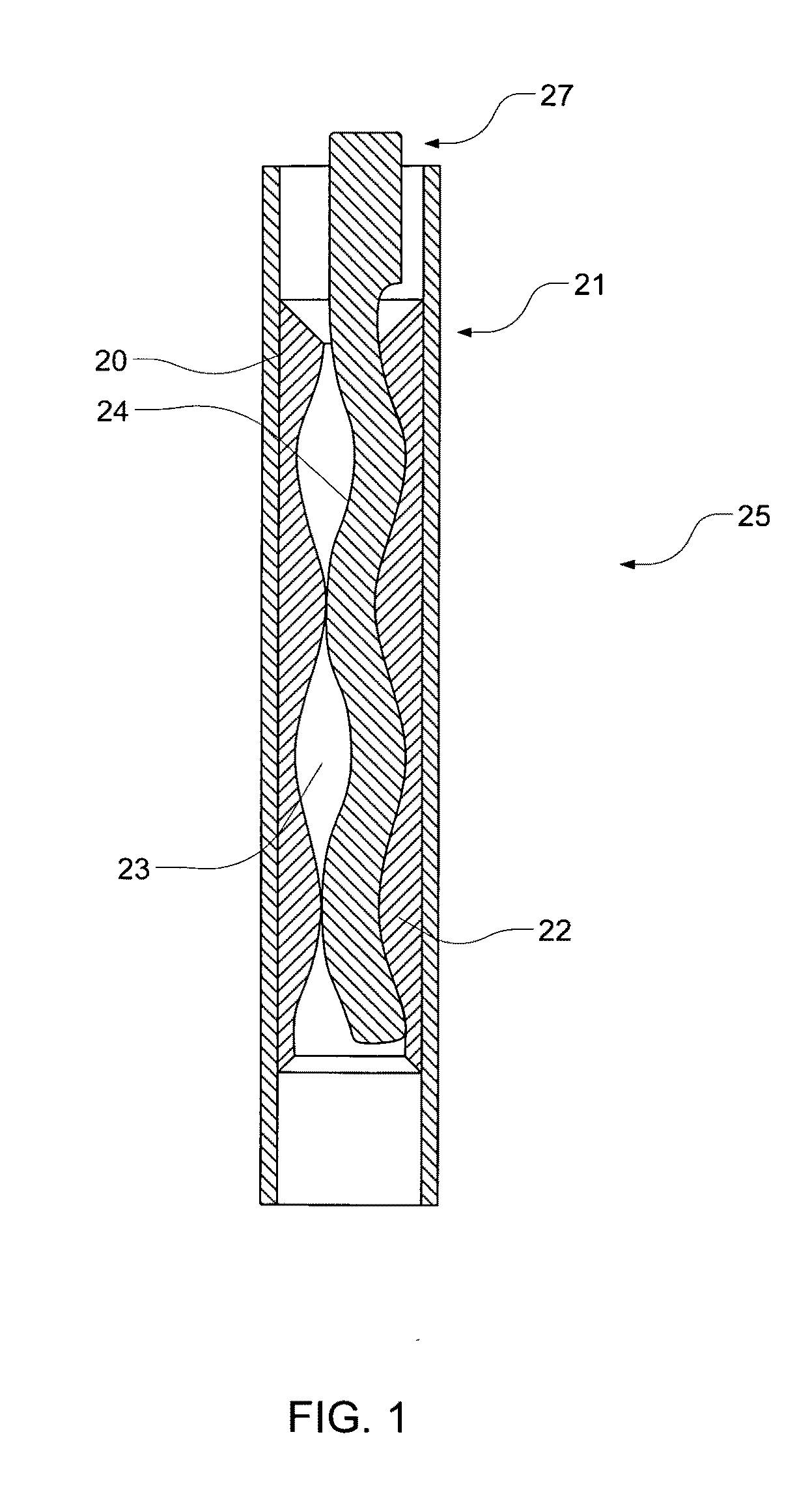 Nano particle reinforced polymer element for stator and rotor assembly