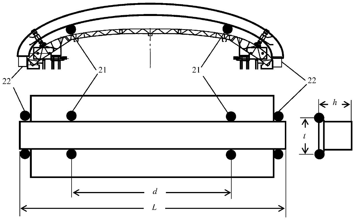 Digital card board with positioning compensation function and its measuring method