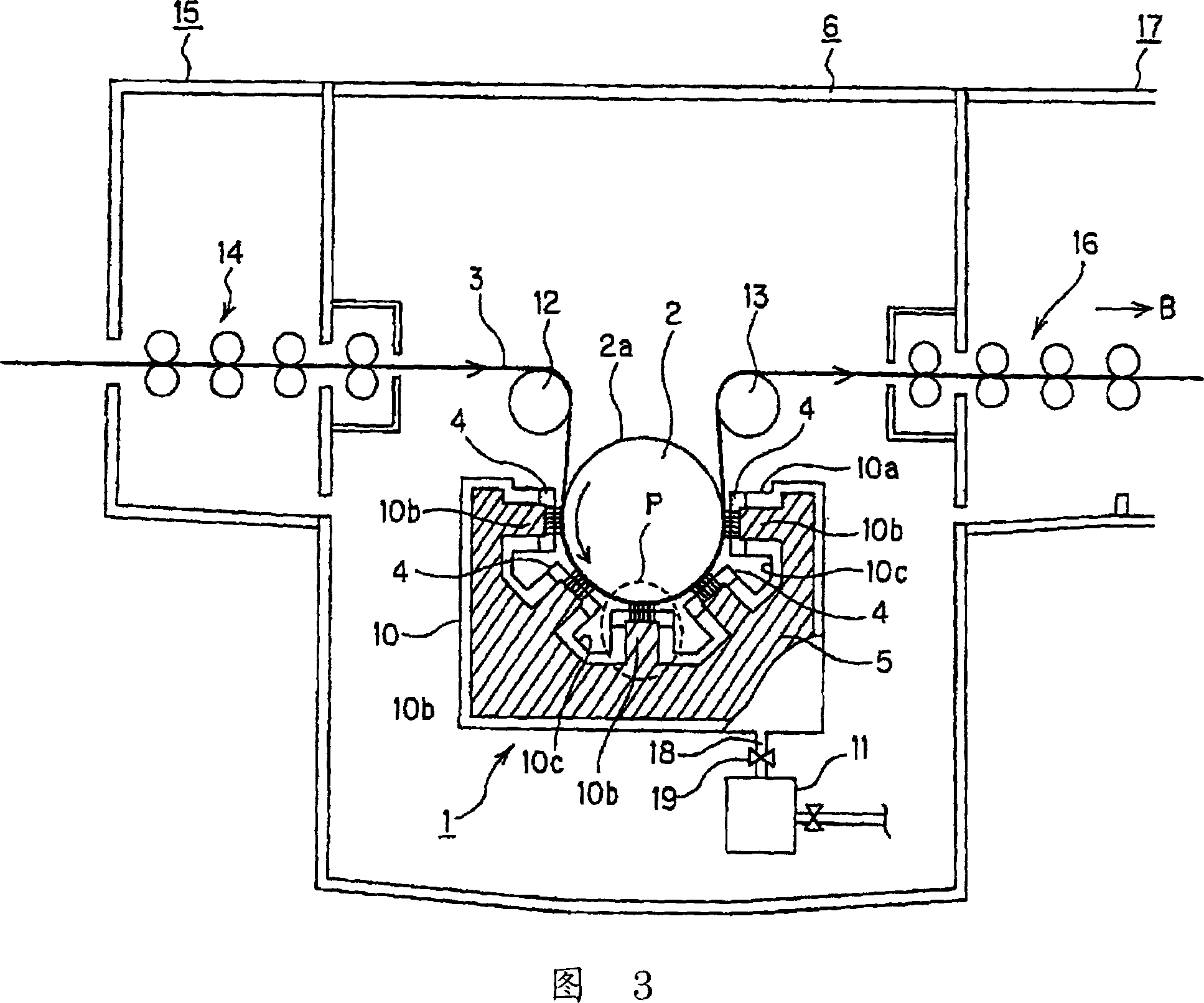 Etching device and etching method