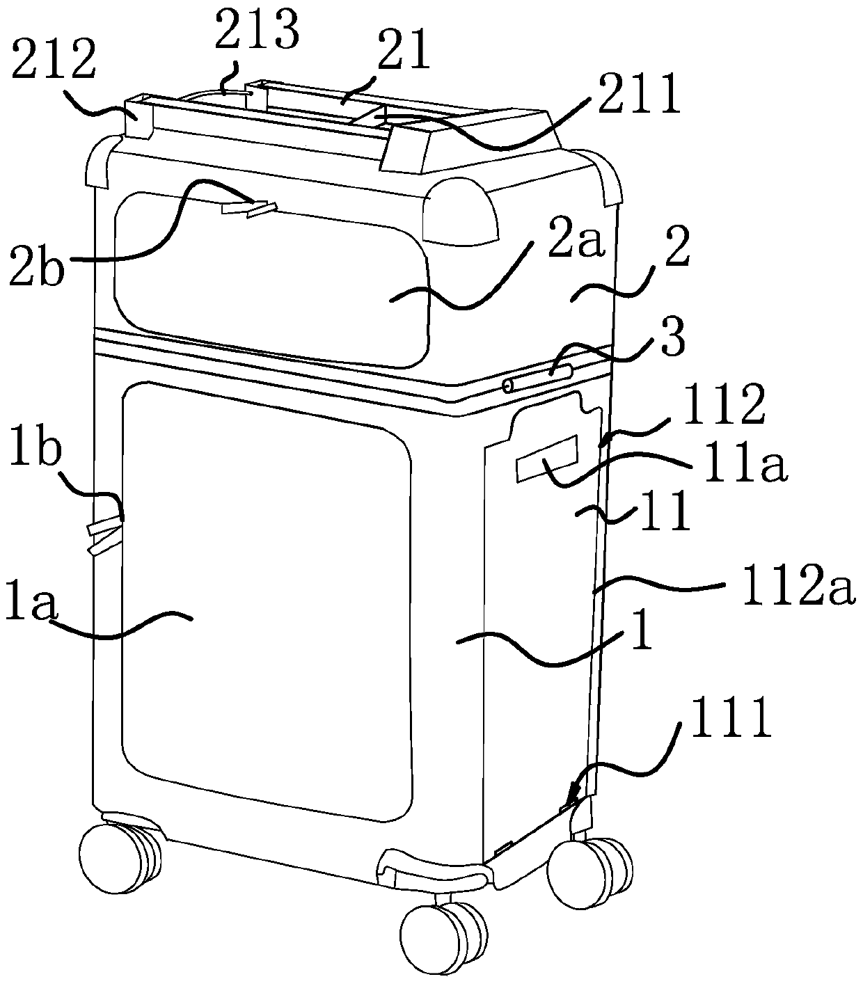 multifunctional suitcase