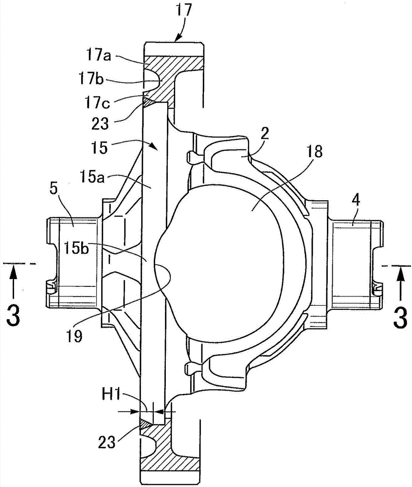 Differential device and method of manufacturing the same