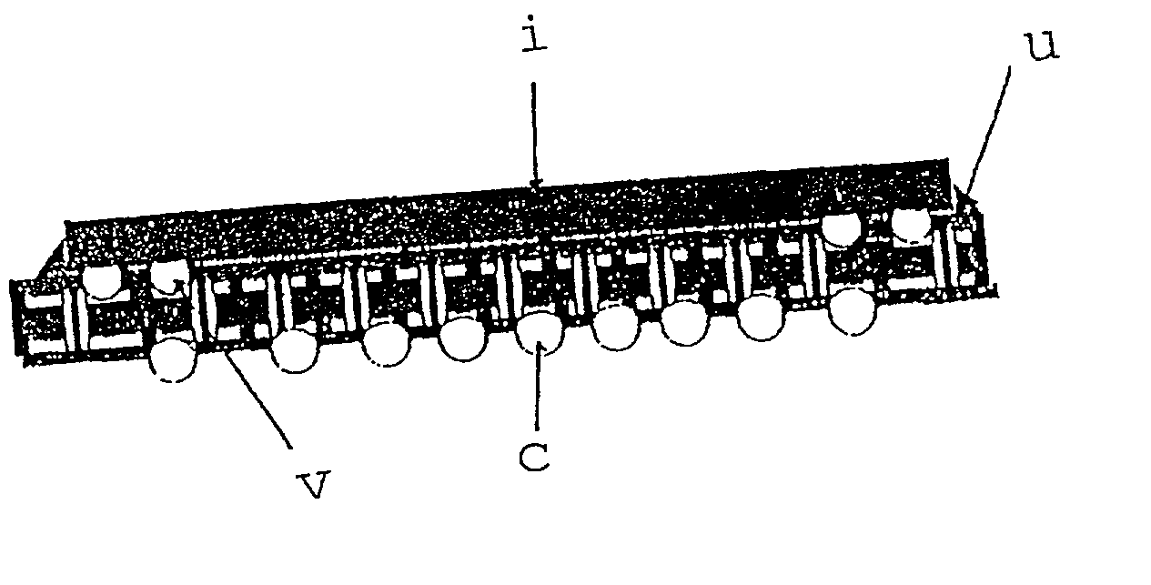 Printed wiring board for semiconductor plastic package