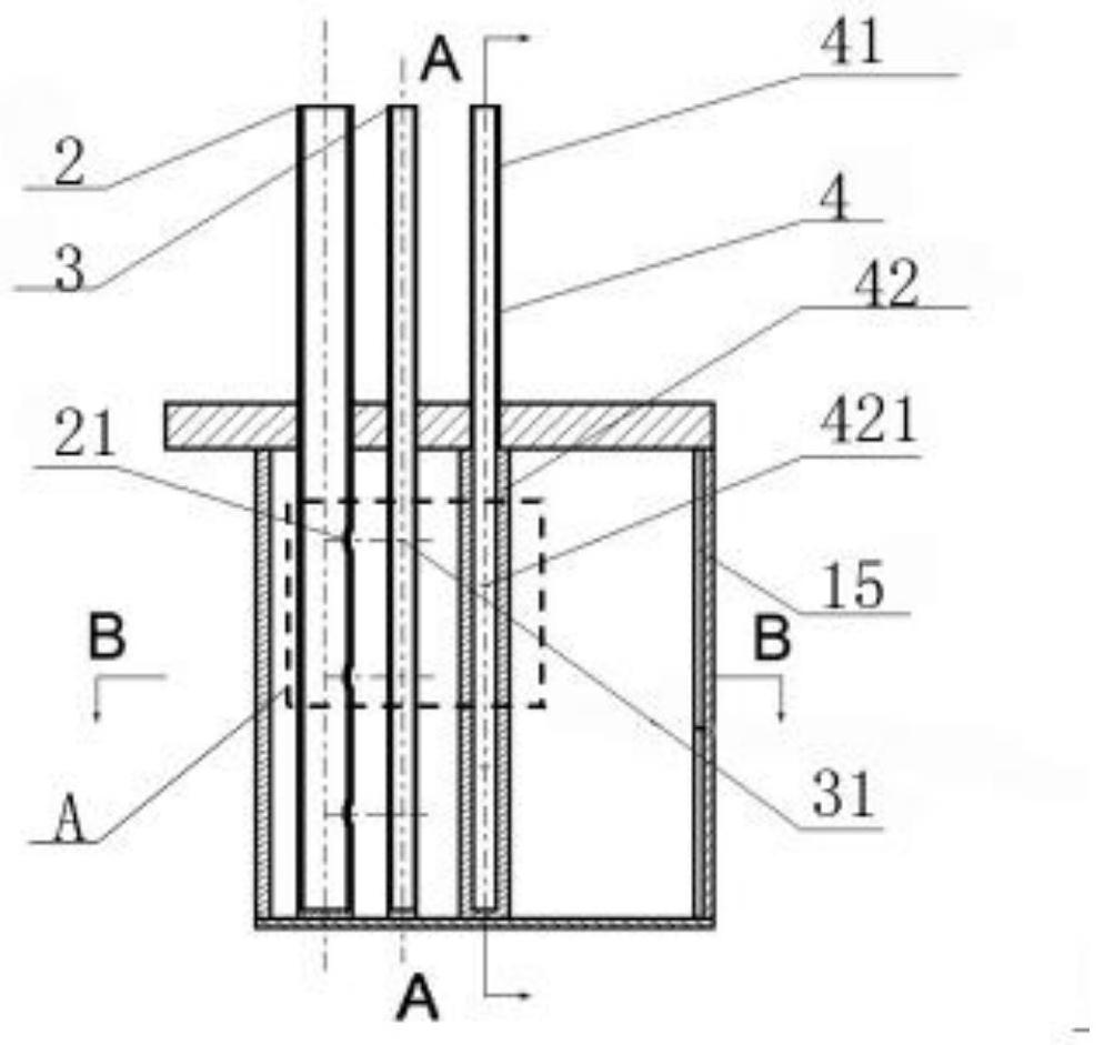 Pneumatic auxiliary integrated support plate stabilizer with double-oil-way oil supply function