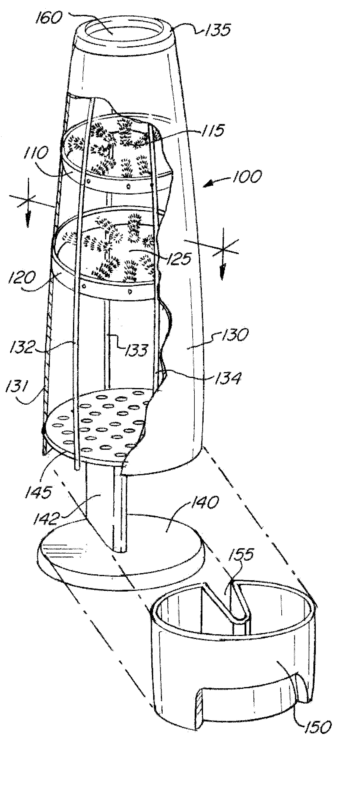 Ringed Umbrella Dryer