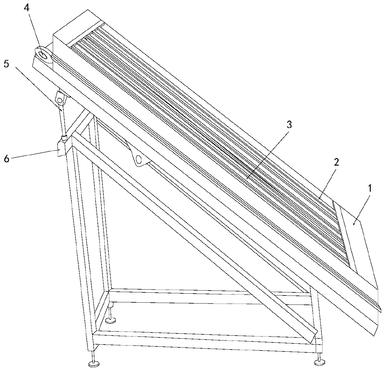 Domestic waste pyrolysis treatment system