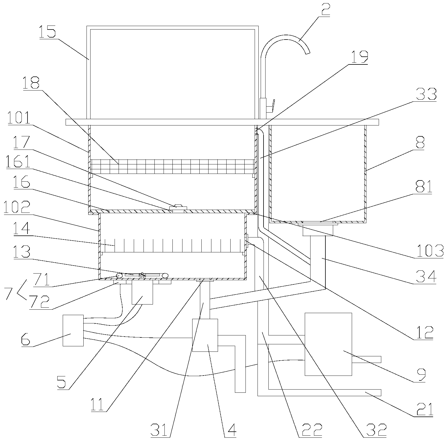 Multi-functional water tank