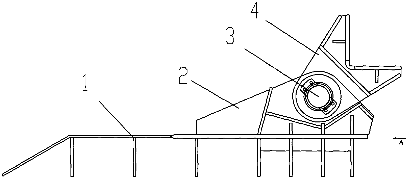 Hinge for installing bridge cable tower and method for installing hinge