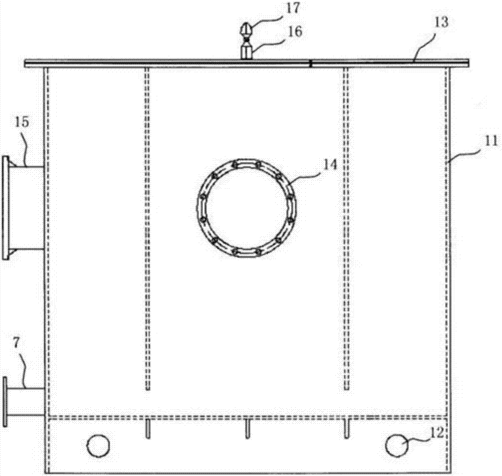 Rainwater recycling system and treatment method thereof