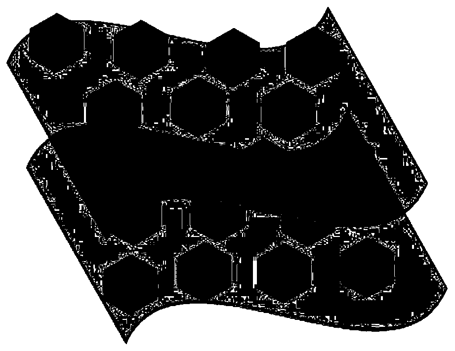 Binary transition metal oxide and graphene oxide composite material, preparation method thereof and sodium ion battery