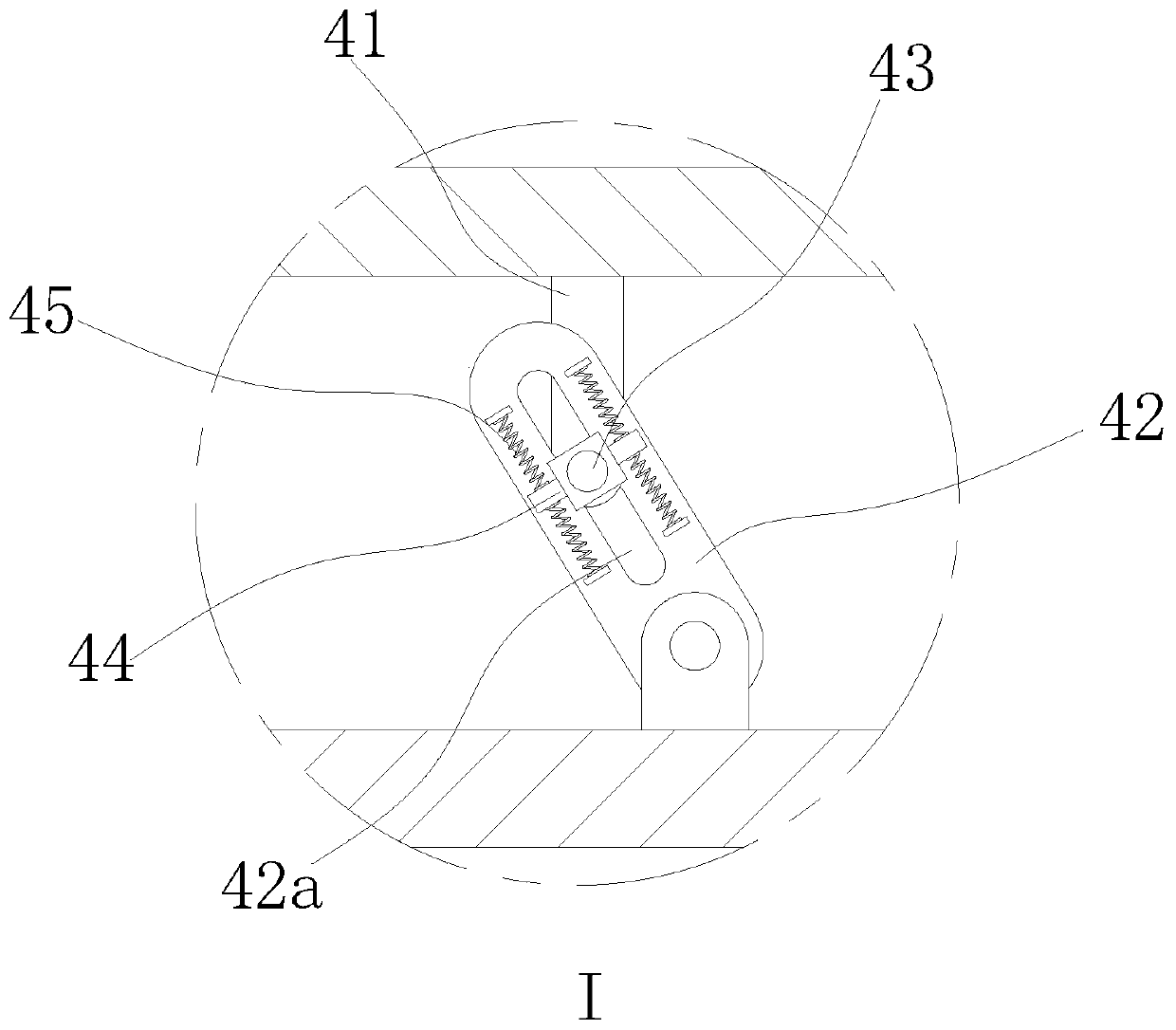 Box body device capable of all-round protection of new energy battery