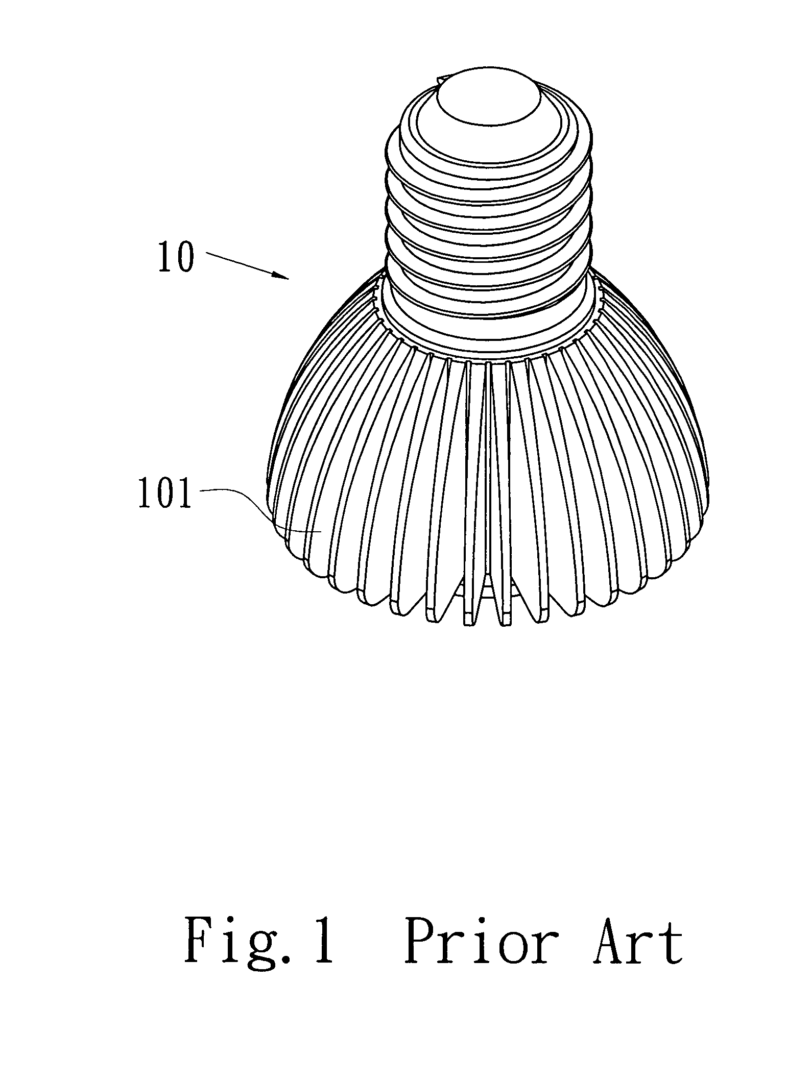 Burner assembly for a lamp