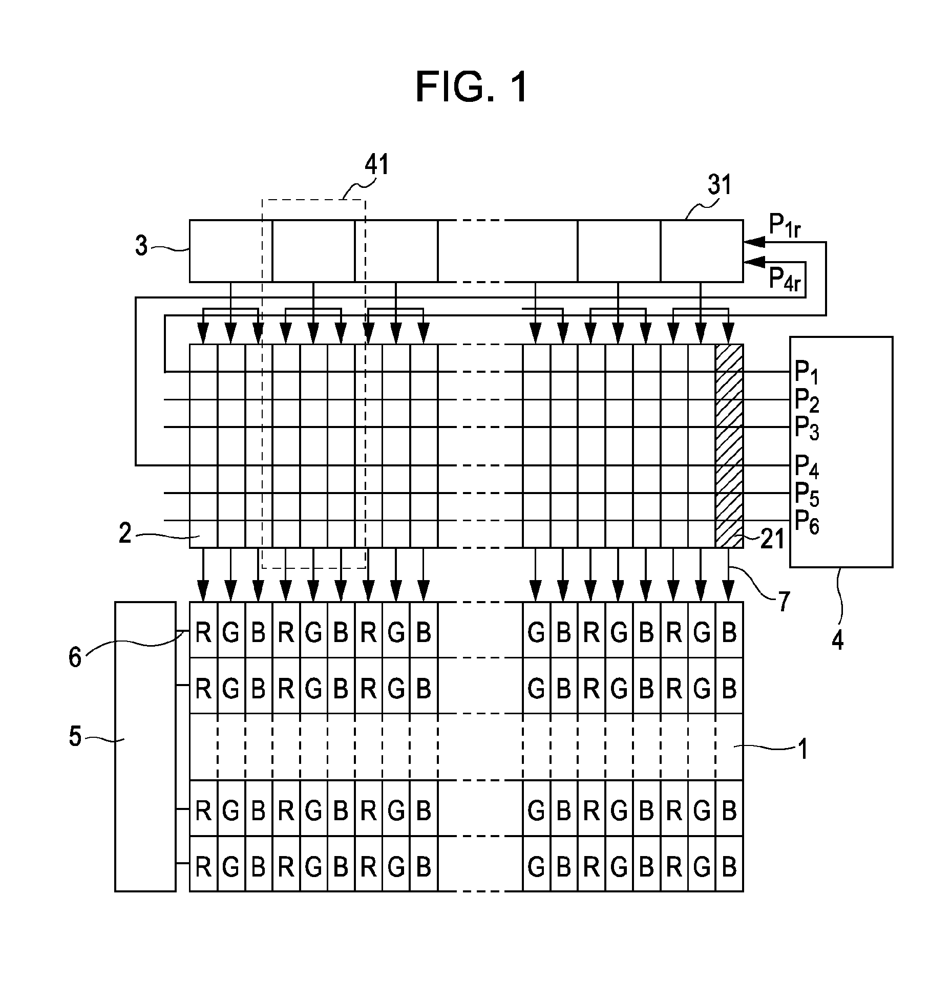 Circuit device and active-matrix display apparatus