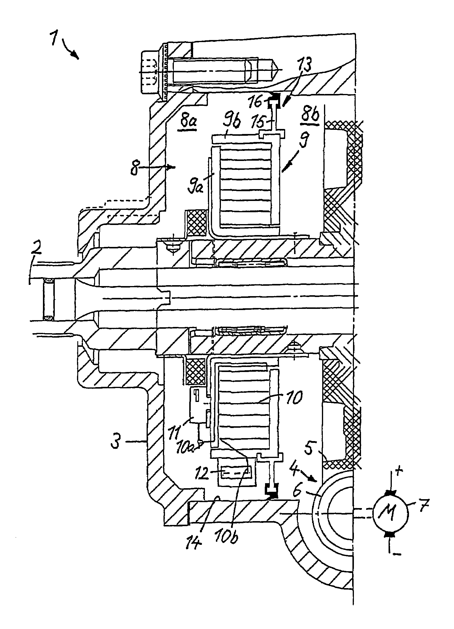 Electromechanical steering system for a vehicle