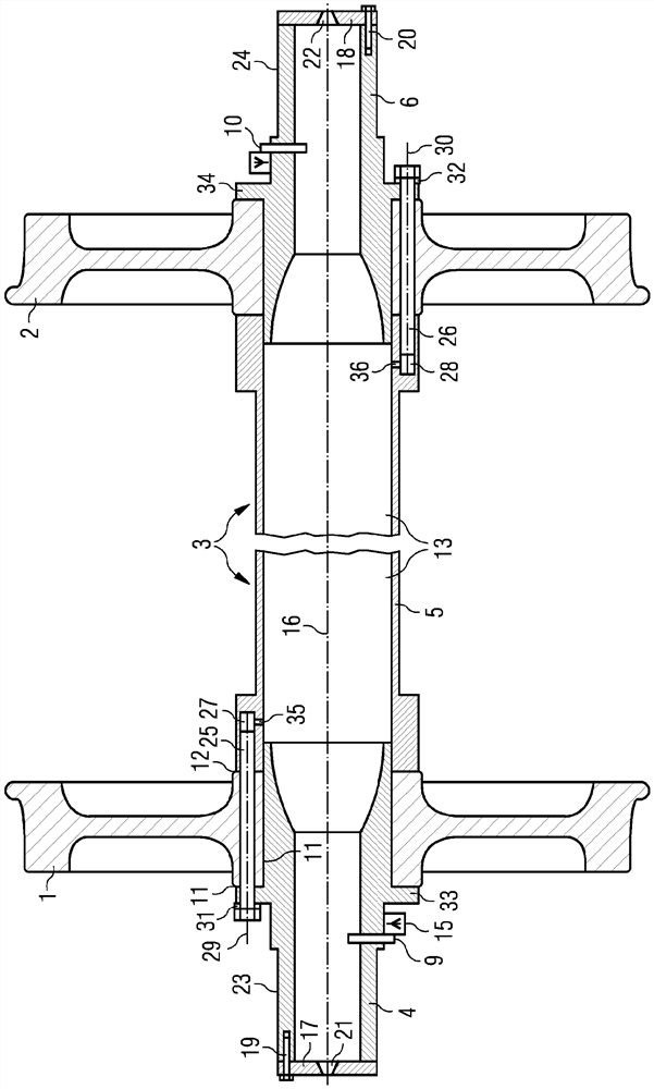 Wheelset for vehicles