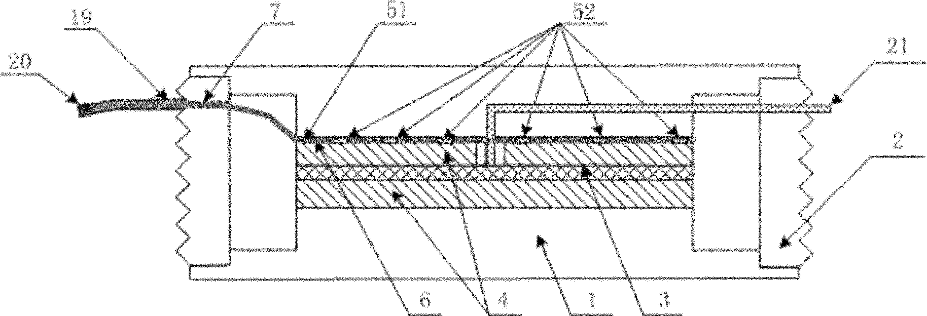 System for measuring temperature in thyristor in real time