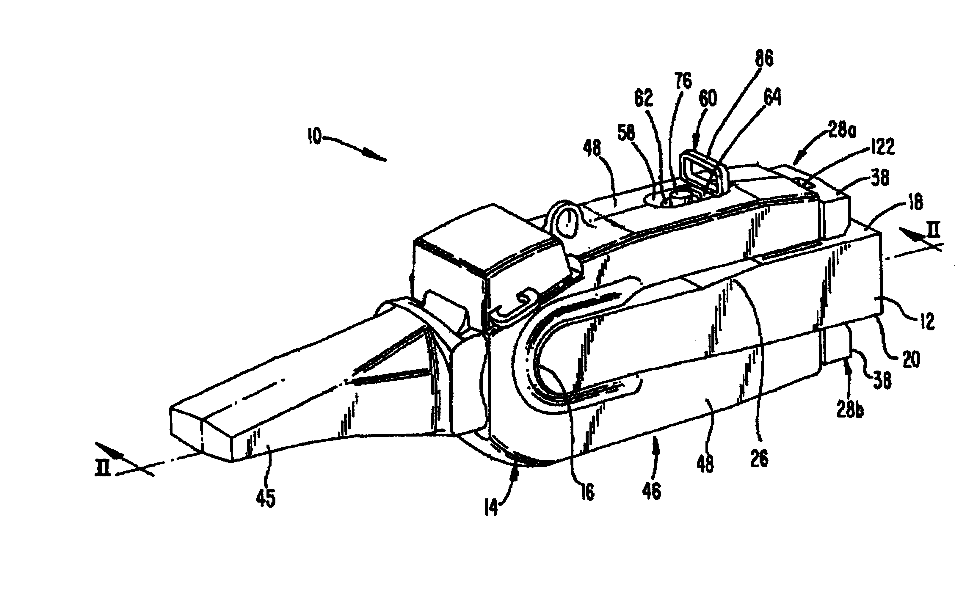 Wear assembly for the digging edge of an excavator