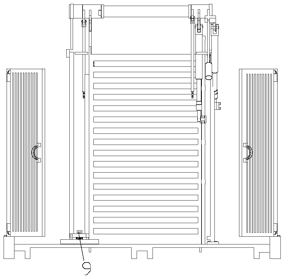 A kind of ruminant combination type security pen