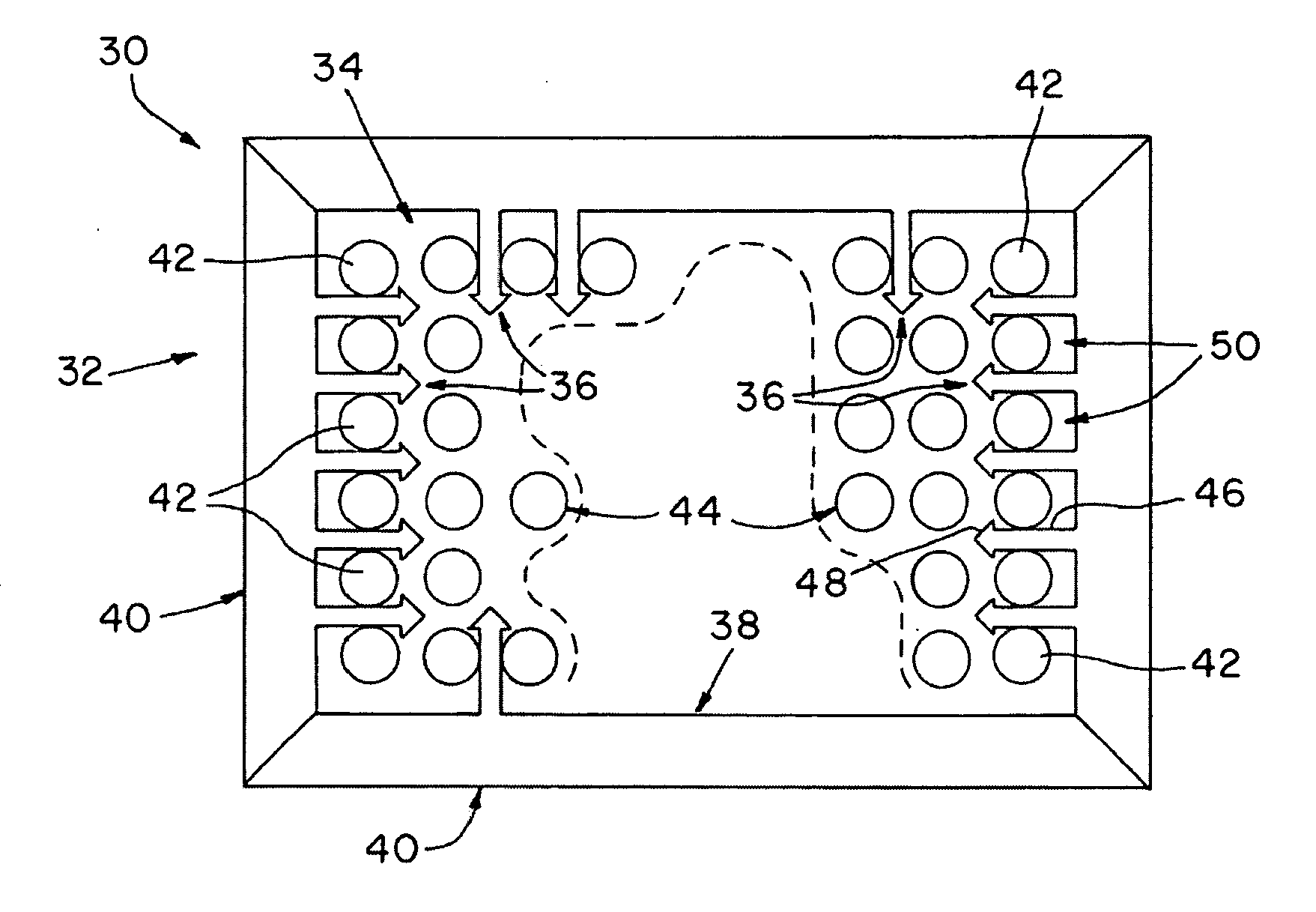 Bed foundation having a structural foam perimeter utilizing mechanical interlocking